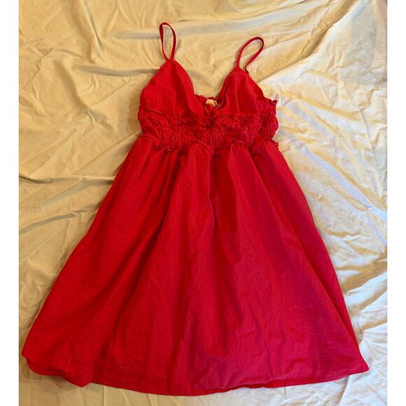Sim & Sam Dresses & Skirts - Sim and Sam 100% Cotton Hot Pink Mini Dress